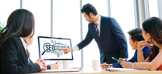 Seo search engine optimization for modish ecommerce and online retail business