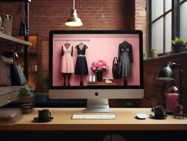 Photo web layout retro vintage designs boasting creative touches and a professional aesthetic