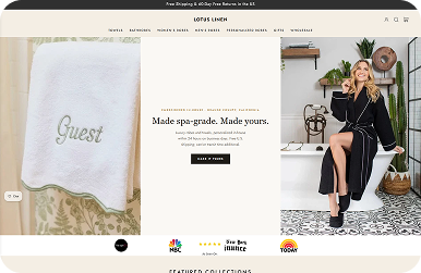 shoplotuslinen
