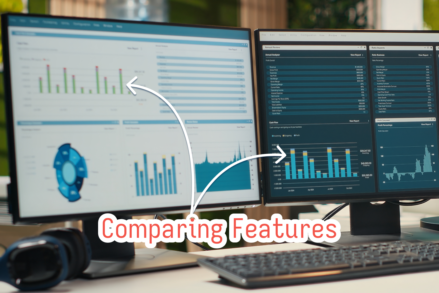 comparing feature