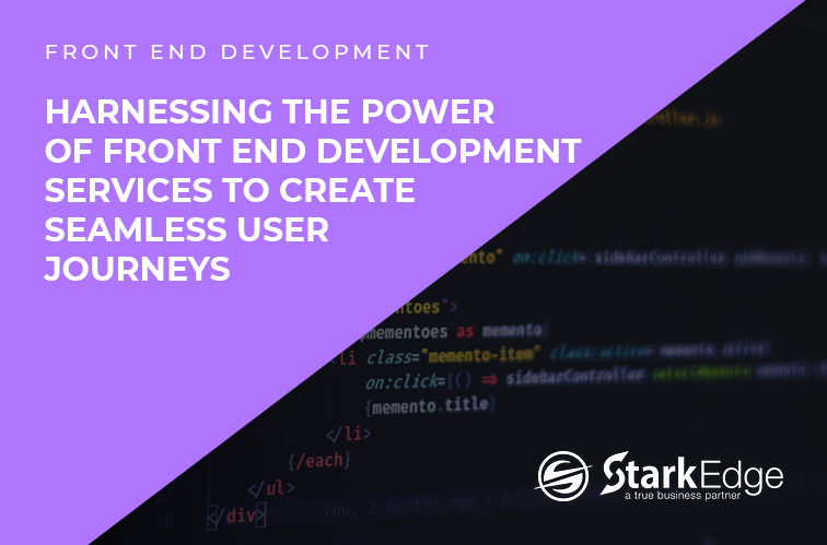 front end development services from Stark Edge